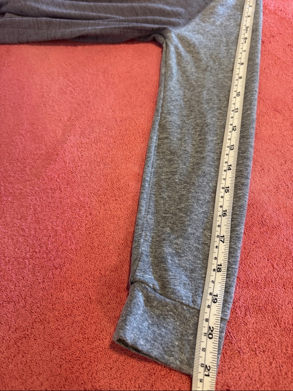 Cat & Jack Boys' Two-Tone Gray Henley Long Sleeve Shirt - Picture 7 of 10
